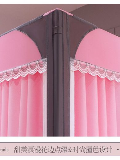 Beautiful Luxury Large Mosquitera Folding Netting Bed Round Tent Portable Foldable Pop Up Mosquito Net For Bed - Image 2