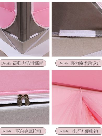 Beautiful Luxury Large Mosquitera Folding Netting Bed Round Tent Portable Foldable Pop Up Mosquito Net For Bed - Image 6