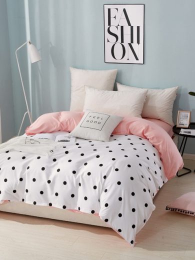 Duvet Cover White Plaid Bed Cover for Kids Adults Single Double Bed Bedroom Use (No Pillowcase) XF719-29 - Image 2